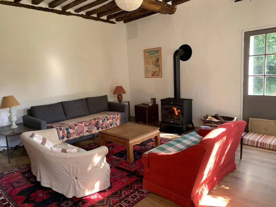 Charmante Maison Dans Le Parc D'Un Chateau Saint-Pierre-du-Val 외부 사진