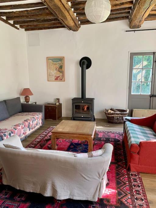 Charmante Maison Dans Le Parc D'Un Chateau Saint-Pierre-du-Val 외부 사진
