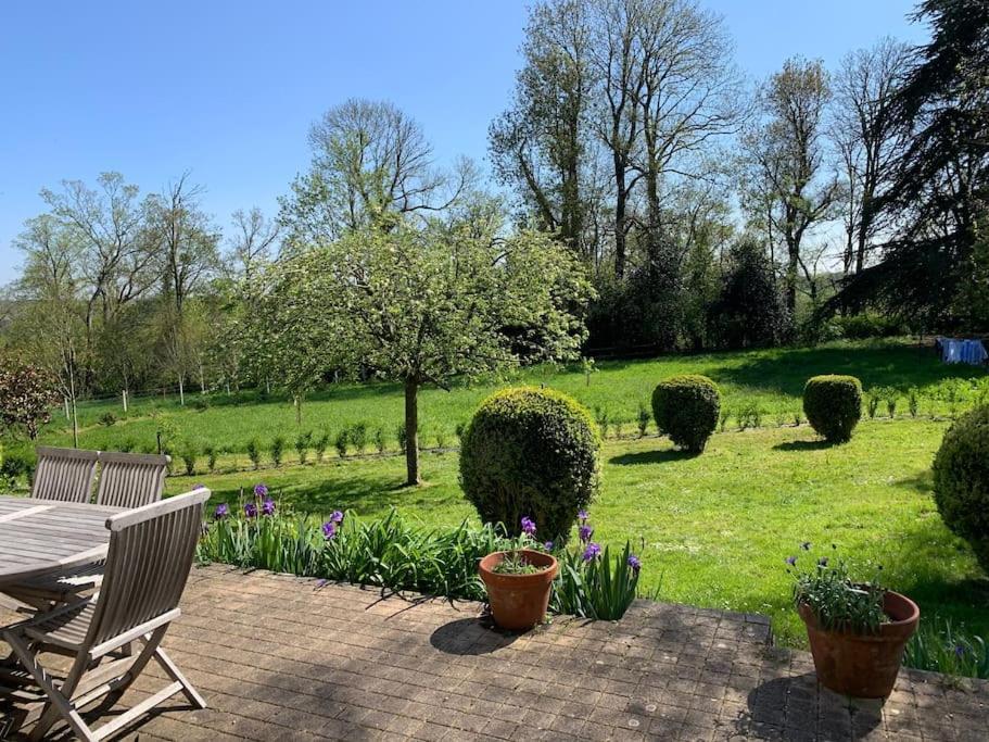 Charmante Maison Dans Le Parc D'Un Chateau Saint-Pierre-du-Val 외부 사진